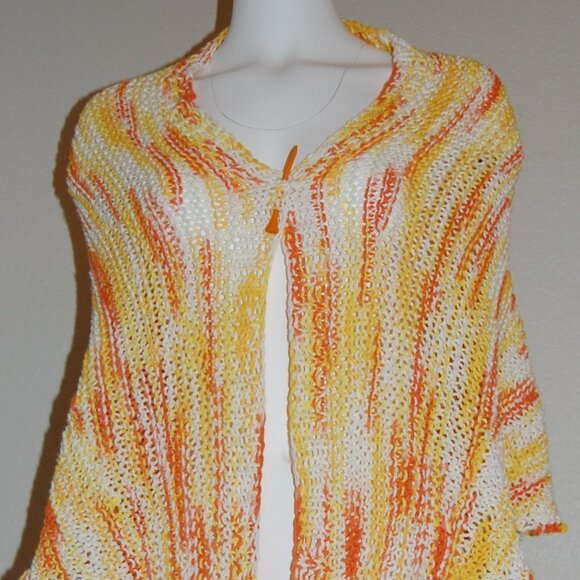 NEW Handmade 100% Cotton Shawl - Picture 11 of 12